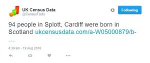 Cencus data Splott